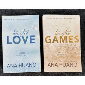 Twisted Love & Twisted Games Paperback Set By Ana Huang Twisted Series Books 1 &